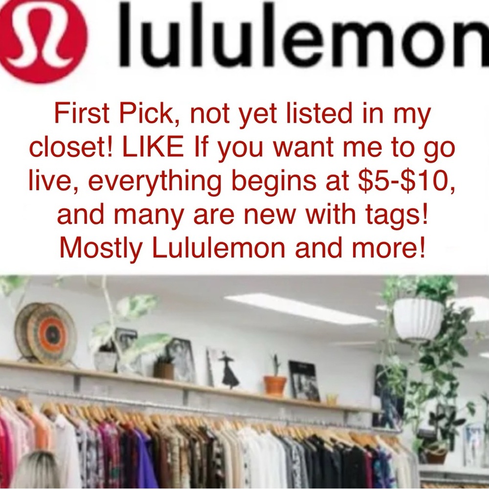 Lululemon Like is you want live !!!